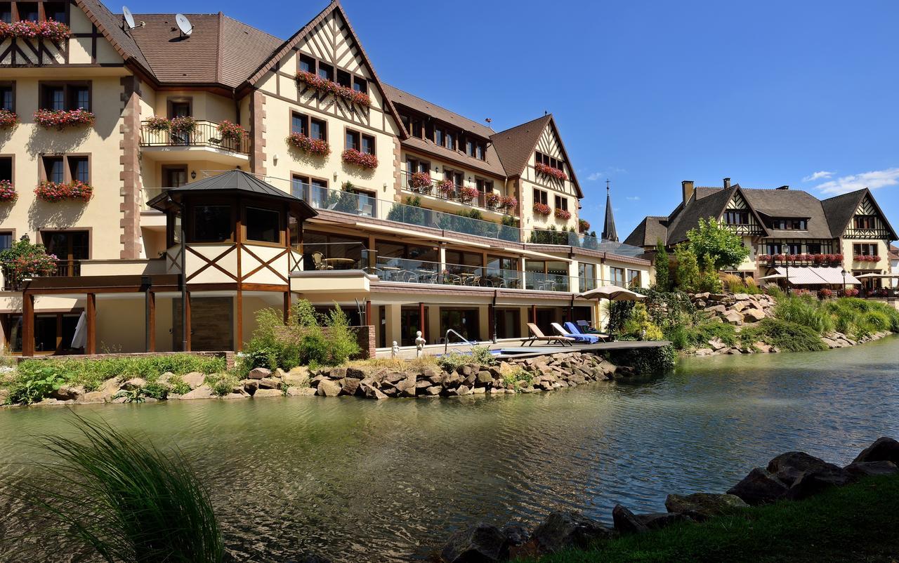 Hotel Spa Restaurant Domaine Du Moulin Ensisheim Exterior foto
